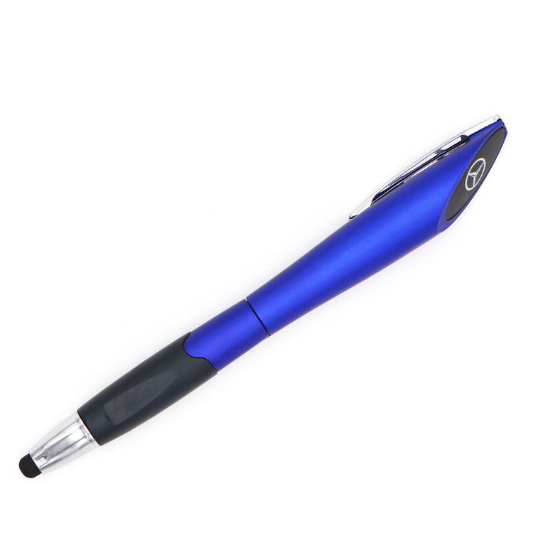 led ballpoint pen plastic touch screen gift pen wholesaler